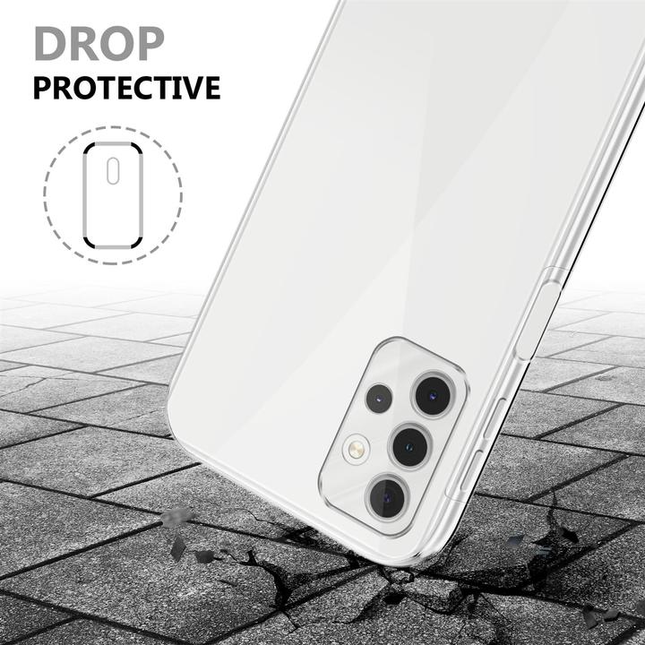 Produktbild Cadorabo TPU 360 Grad Case Cover (Samsung Galaxy A32 5G)