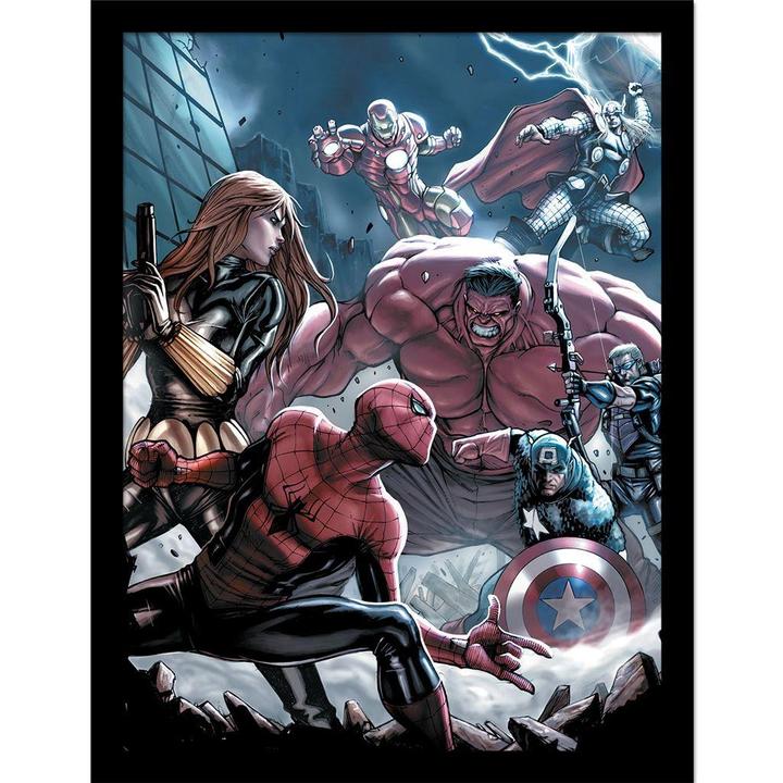 Produktbild Gerahmtes Poster Amazing SpiderMan Vol 1 (40 x 30 cm)
