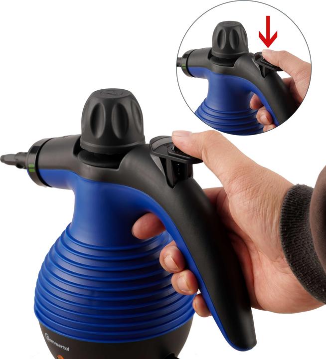 Image du produit Sommertal Leistungsstarker Dampfreiniger – 1050W, 350ml Tank, 3 Bar Dampfdruck, Ohne Reinigungsmittel, Vielsei (3 bar, 1050 W)