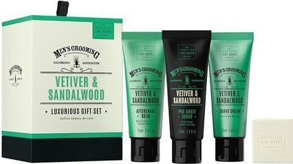Immagine prodotto Scottish Fine Soaps Toelettatura per uomo Vetiver e legno di sandalo (Gel dopobarba, 75 ml)