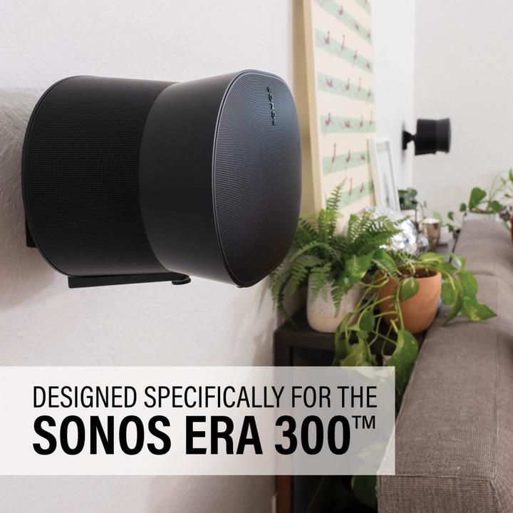 Produktbild Sanus Wandhalter für Sonos Era 300 (1 Stk., Wandmontage, Neigbar, Drehbar, Schwenkbar)