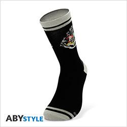 Actual product image ABYstyle Calze Harry Potter : Black & Grey - Hogwarts (One size)