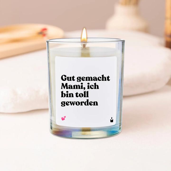 Image du produit Chatty Candles Duftkerze Flowery Gut gemacht Mami, ich bin toll geworden