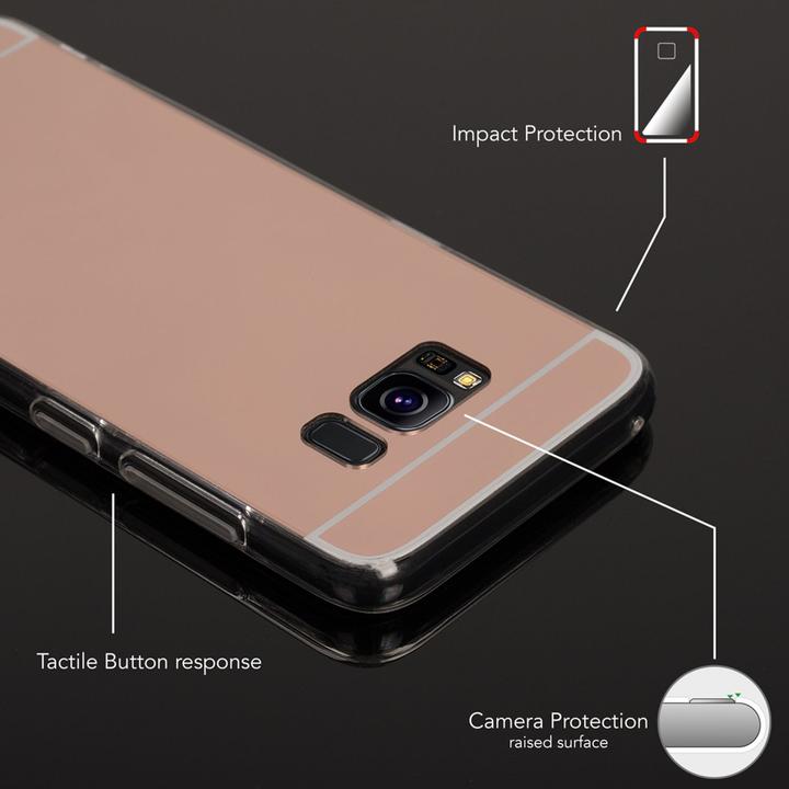 Actual product image Nalia Mirror cell phone case (Samsung Galaxy S8)