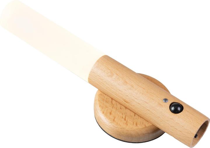 Image du produit FTM Wandleuchte mit Lichtsensor, Hellbraun, 2 Stk. (90 lm, IP20)
