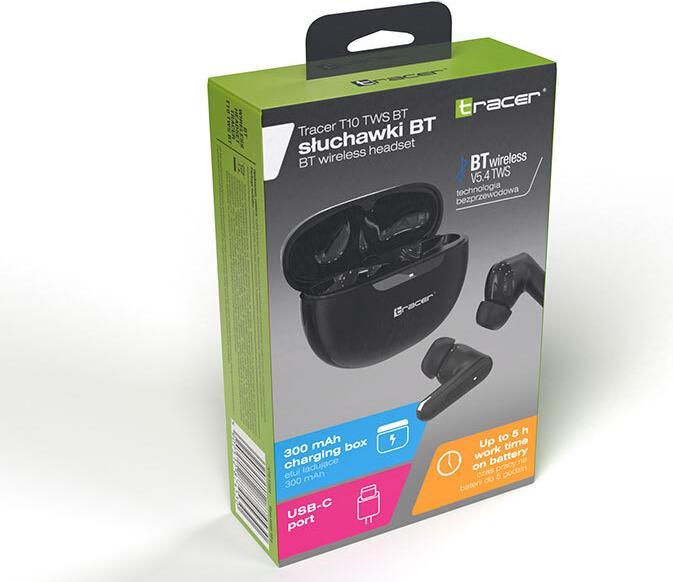Image du produit Tracer Casque T10 TWS BT (Sans fil)