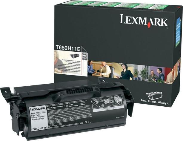 Actual product image Lexmark T650H11E toner cartridge 1 pc(s) Original Black