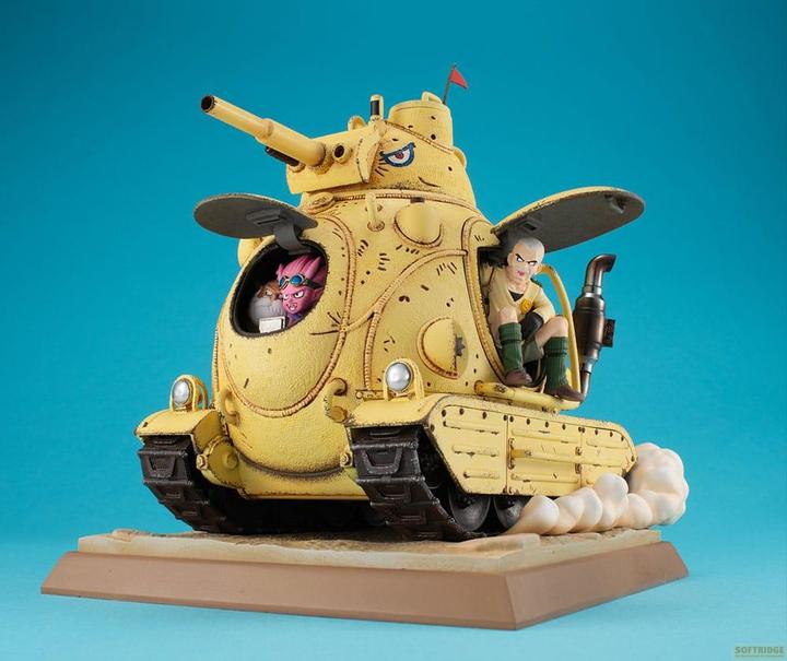 Produktbild Megahouse Sand Land Desktop Real McCoy EX PVC Diorama Royal Army Tank Corps No. 1 15 cm