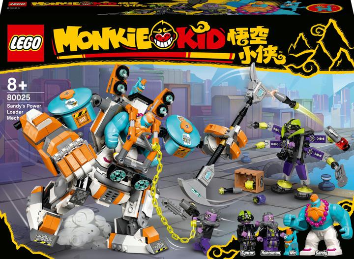 Actual product image LEGO Monkie Kid Supermeca de Carga de Sandy (80025, LEGO Monkie Kid)