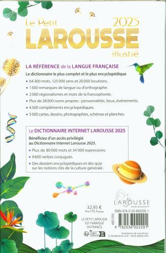 Image du produit Le petit Larousse illustré 2025 (Français, Collectif, 2024)
