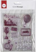 Produktbild Rayher Clear Stamps - Vintage Zeitreise