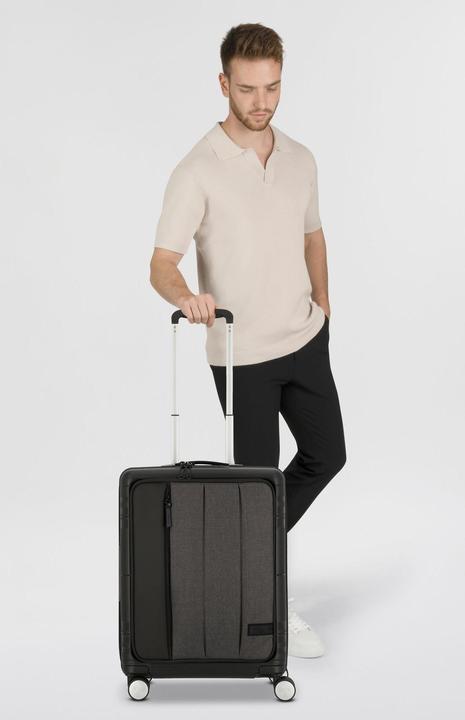 Immagine prodotto American Tourister Valigia da viaggio Hello Cabin 55 Grigio Melange (39 l, Bagaglio a mano (fino a 50 litri))