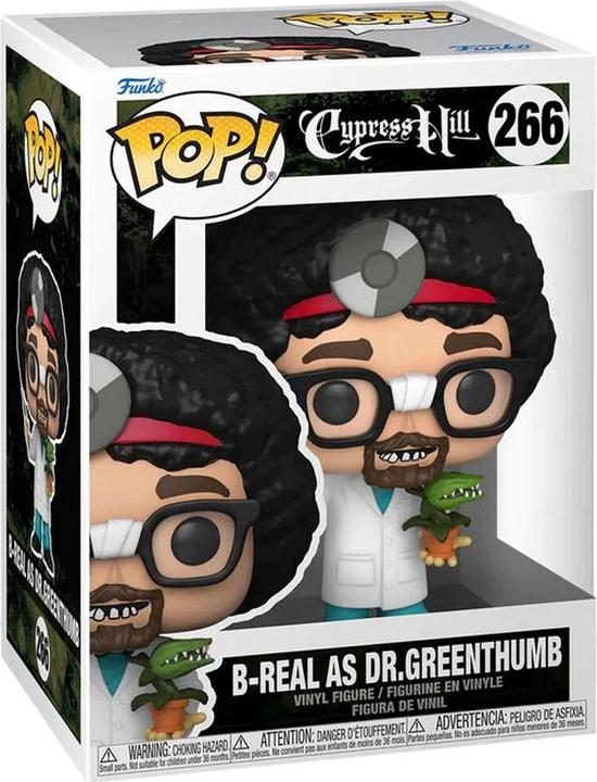 Immagine prodotto Funko Pop! Rocks : Cypress Hill B Real (Dr Greenthumb)