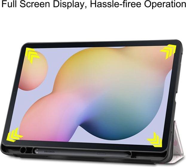 Produktbild MU Style Dreifach faltbare Hülle mit Muster (Galaxy Tab S7)
