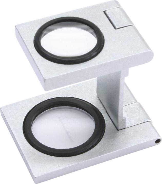 Actual product image Schweizer Optik Linen tester 8x with scale