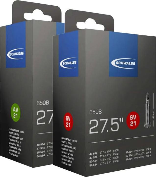 Immagine prodotto Schwalbe Sv21 (Presta (SV), 27.5", 40 mm)