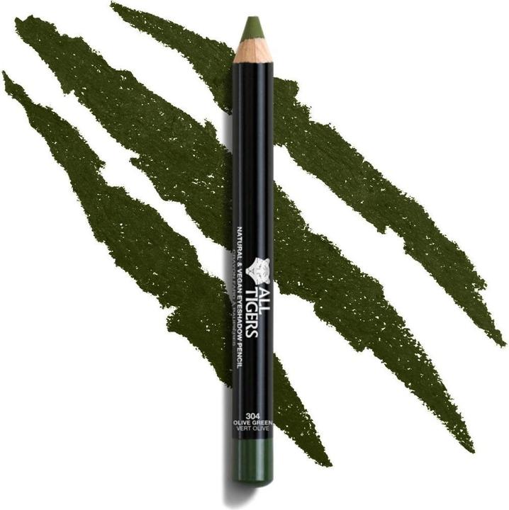 Actual product image All Tigers Natural & Vegan Eye Shadow (Olive green)