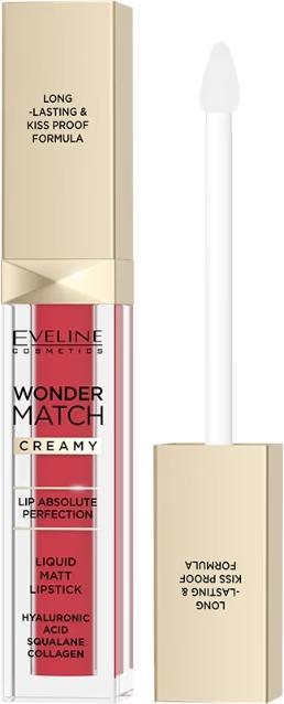 Immagine prodotto Eveline Wonder Match Rossetto liquido opaco 06 6,8 ml (06 Rosso classico)
