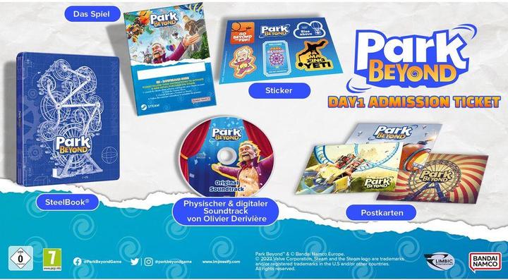 Produktbild Bandai Namco Park Beyond -- Day-1 Admission Ticket Edition (PC, DE, IT, FR)
