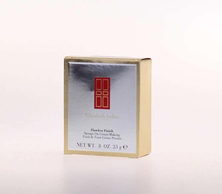 Actual product image Elizabeth Arden Flawless Finish Sponge-On Cream Makeup (03 Perfect Beige)