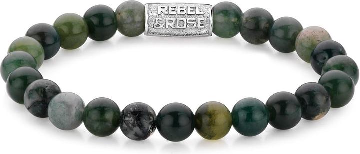 Rebel & Rose Stones Only Secret Garden Bracelet (21 cm, Edelstahl)
