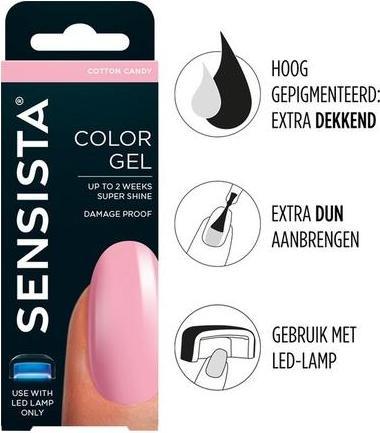 Immagine prodotto Sensista Color Gel Cotton Candy - Rosa (Pink)