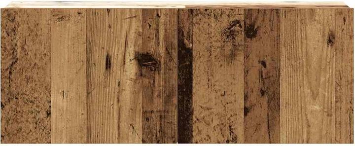 Produktbild VidaXL 6-tlg. TV-Schrank-Set Wandmontage Altholz-Optik Holzwerkstoff (100 x 30 x 30 cm)