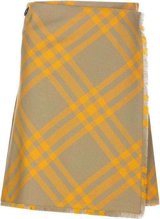 Burberry Kilt Style Skirt