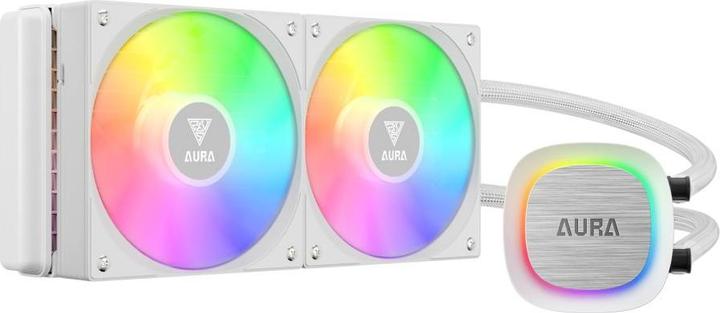 Gamdias Liquid cooler Aura GL240 V2 WH Wak�