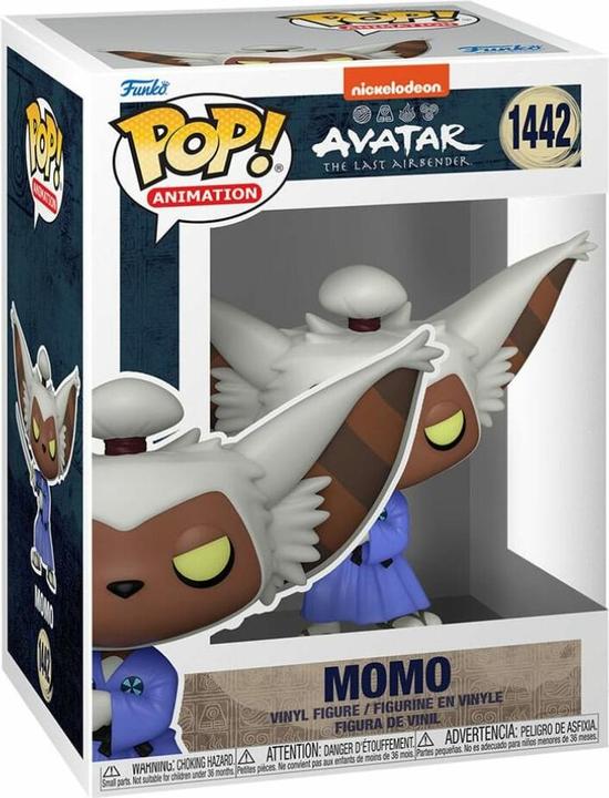 Actual product image Funko Avatar The Lord of the Elements POP! Animation Vinyl Figure Momo 9 cm