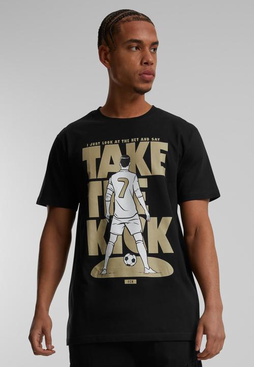 Produktbild Merchcode Footballs Coming Home Take the Kick Tee - 139861 (M)