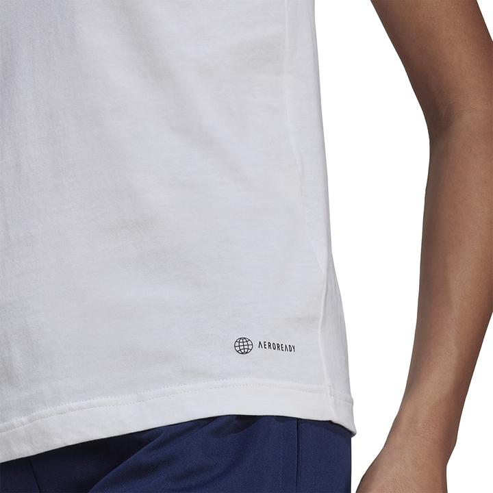 Actual product image adidas Koszulka damska Entrada 22 Tee biała HC0442 (XS) (XS)