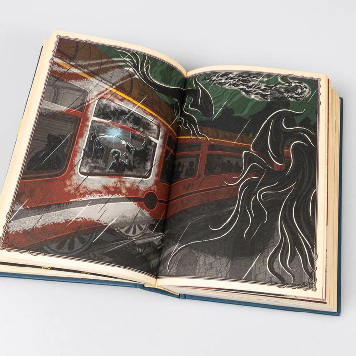 Produktbild Harry Potter und der Gefangene von Askaban (MinaLima-Edition mit 3D-Papierkunst 3) (Deutsch, MinaLima, J.K. Rowling, 2023)