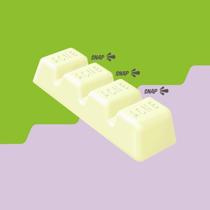 Actual product image Skinnies Acne Bar Coconut (Hard soap, 100 ml)