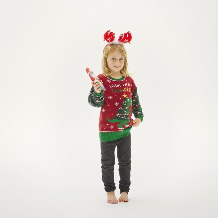 Actual product image Christmas Sweats The Tree-Rex LED (80, 86, 92)