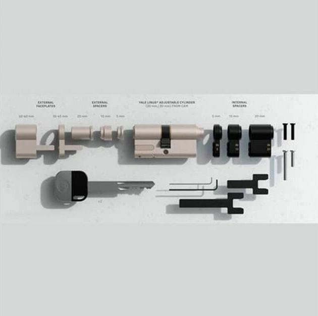 Actual product image Yale Linus EU cylinder (Profile cylinder)