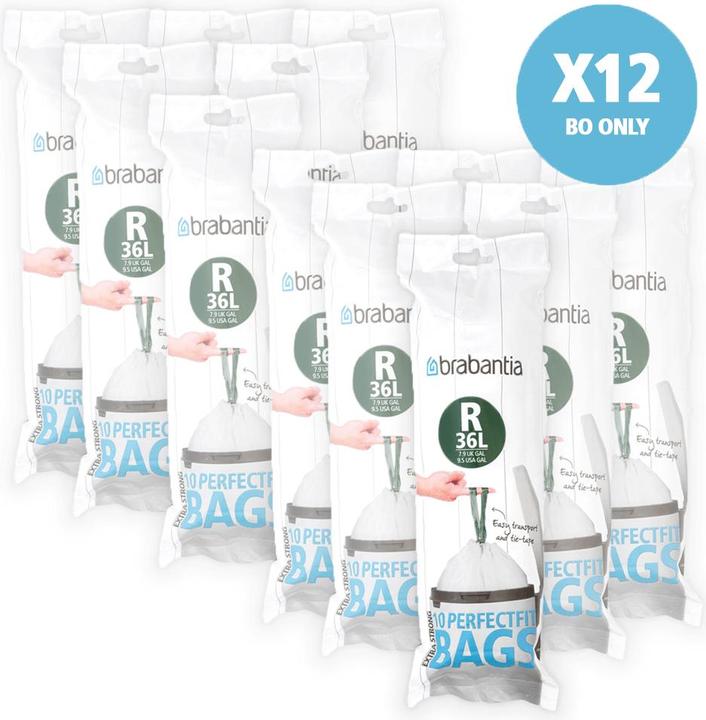 Actual product image Brabantia refuse sacks (10 x, 36 l)