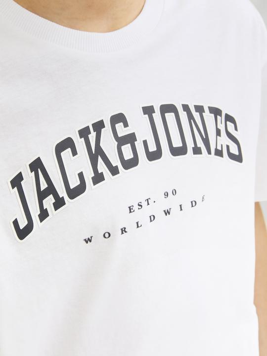 Actual product image Jack & Jones Jjecaleb Varsity Tee Ss O-Neck Noos Jnr (128)