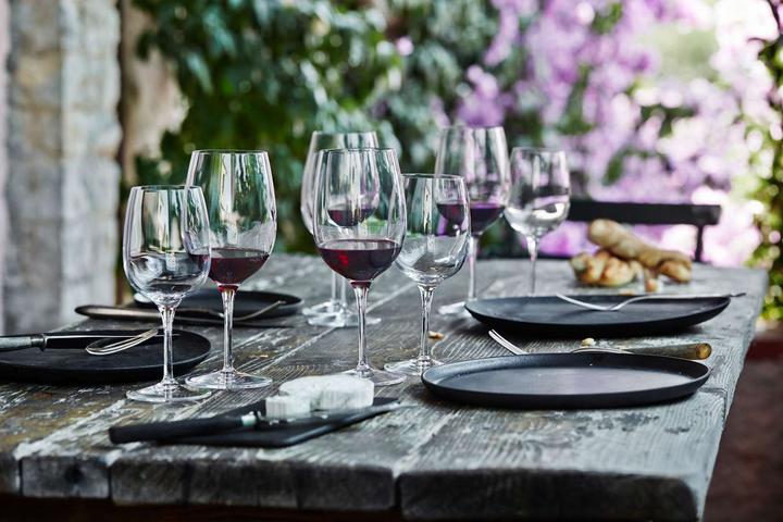 Actual product image Luigi Bormioli Palace (32.50 cl, 1 Glasses, Red wine glasses, White wine glasses)