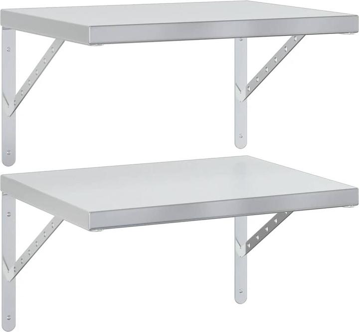 Produktbild VidaXL Wandregale 2 Stk. 100 x 40 cm Edel (100 x 40 x 3 cm)