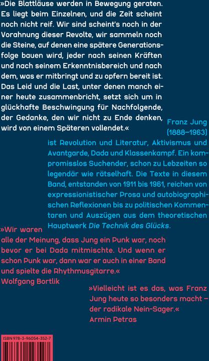 Nährwerte und Zutaten Der Sprung aus der Zeit (Deutsch, Franz Jung, Wolfgang Bortlik, Hanna Mittelstädt, 2024)