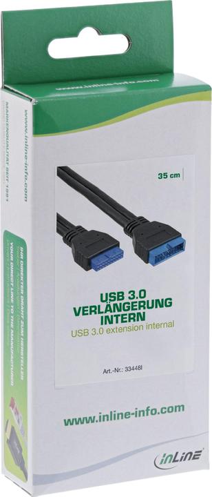Immagine prodotto InLine Estensione USB 3.0 interna (0.35 m, USB 3.0)