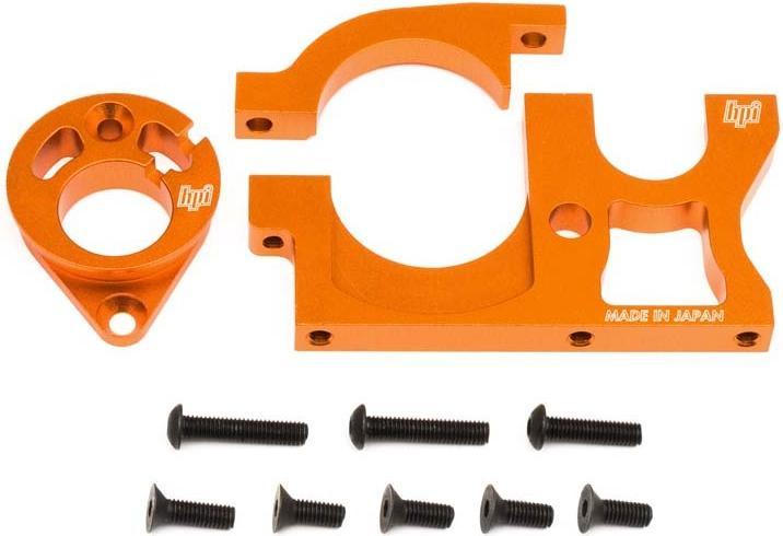 Image du produit HPI Cyber 10b Montage De Moteur En Aluminium (Orange)