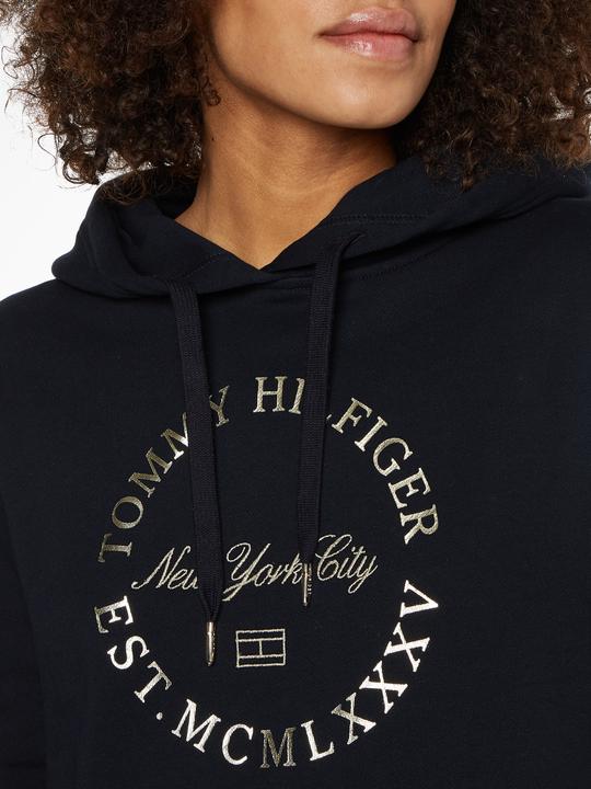 Immagine prodotto Tommy Hilfiger Felpa con cappuccio isolante Reg Metallic Roundall da donna (XS)