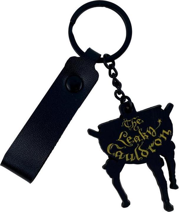 CyP Brands Harry Potter The Leaky Cauldron metal keychain