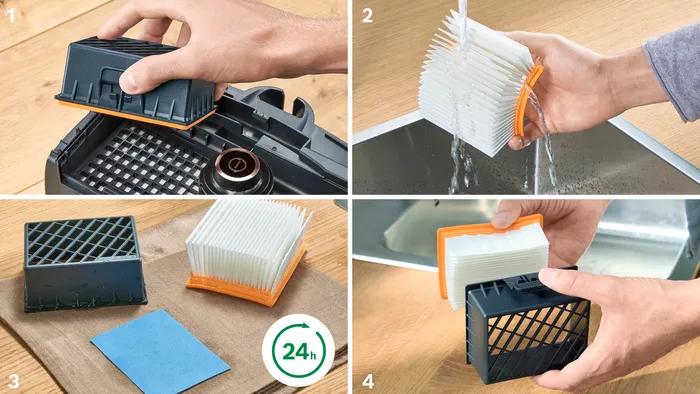 Image du produit Bosch Hausgeräte Aspirateurs Bosch série 4 avec sac ProHygienic