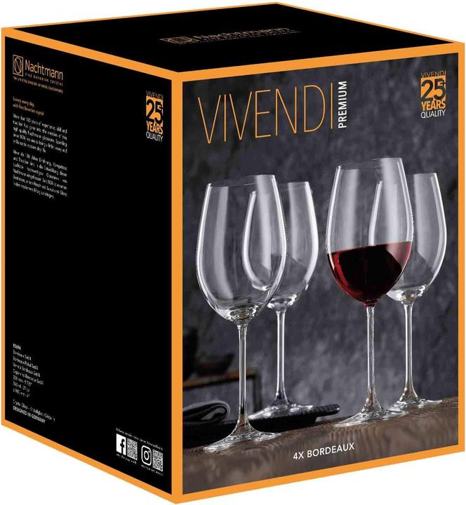 Produktbild Nachtmann Vivendi Bordeaux Pokal Rotweinglas (76.30 cl, 1 Gläser, Rotweingläser, Weissweingläser)