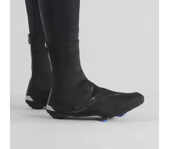 Actual product image Shimano DUAL SOFT SHELL SHOE COVER BLACK M (SHOE SIZE 40-41) (M)