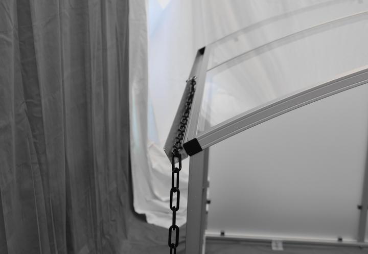 Velopa Dachrinne Aluminium eloxiert