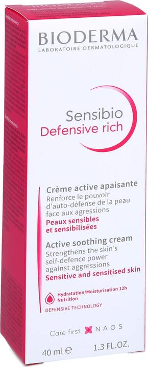Bioderma Sensibio Defensive Rich (40 ml, 24h Creme)